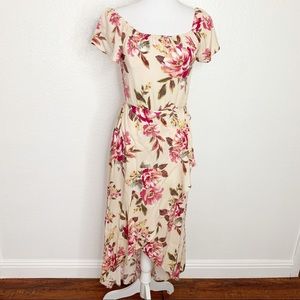 Band of gypsies floral maxi dress
